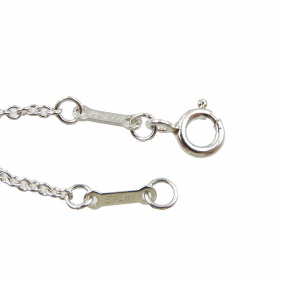 TIFFANY Elsa Peretti Open Heart Silver 925 Necklace - Picture 6 of 6